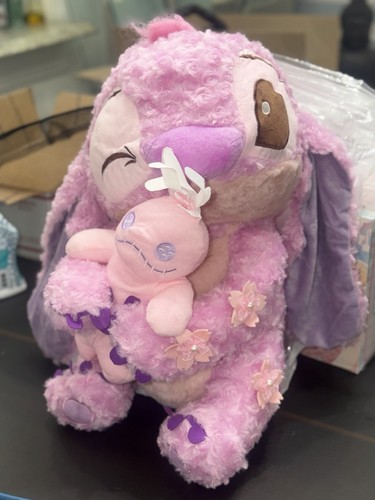 Peluche pupazzo jumbo rosa - 22",